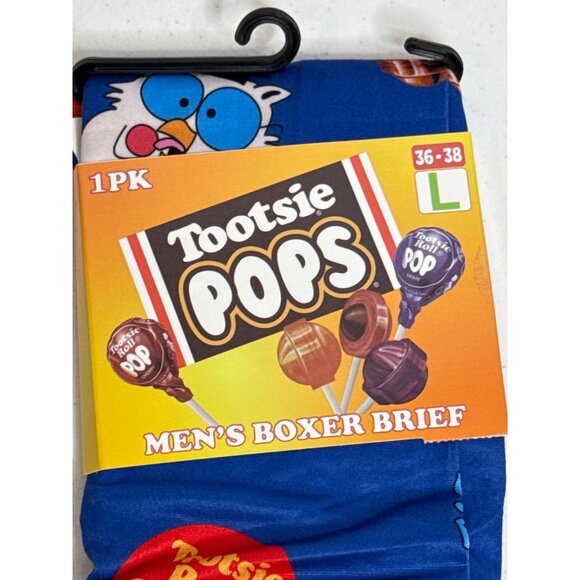 Tootsie Roll Pops Boxer Briefs Mens Graphic Novelty Dad Gift Silly Crazy Sz L - Picture 2 of 4